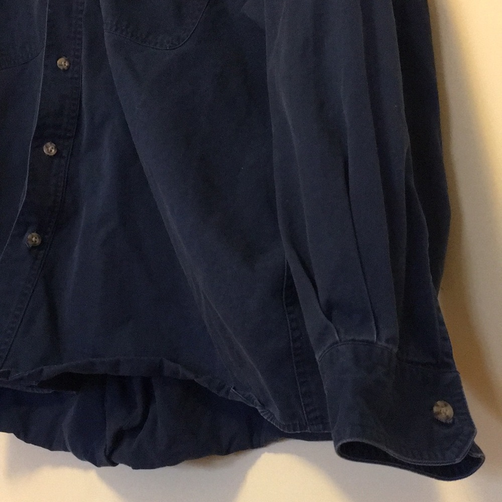 Navy Button-Down - Picture 5 of 5